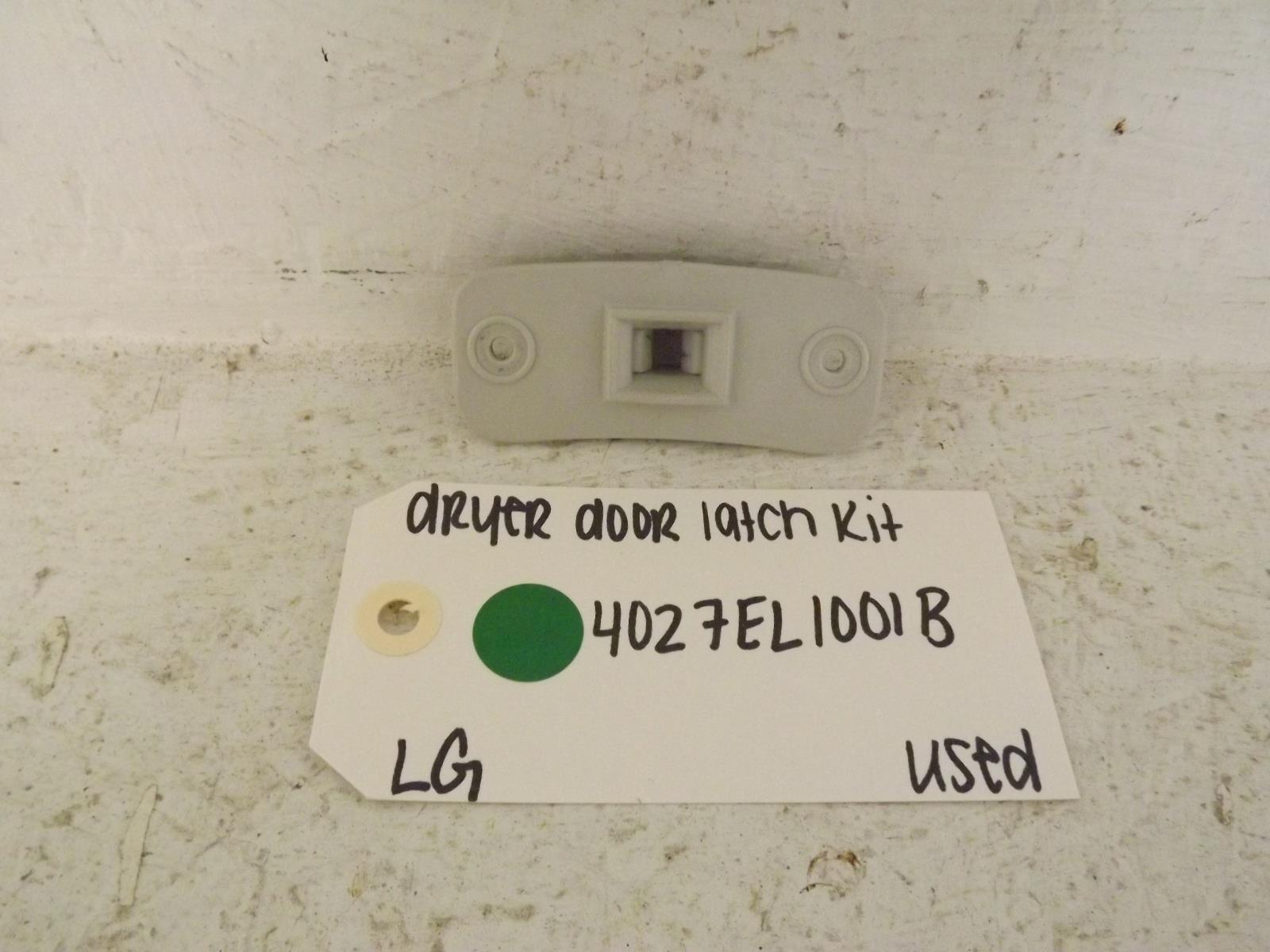 LG Dryer 4027EL1001B Door Latch Kit Used LG Dryer 4027EL1001B Door Latch Kit Used